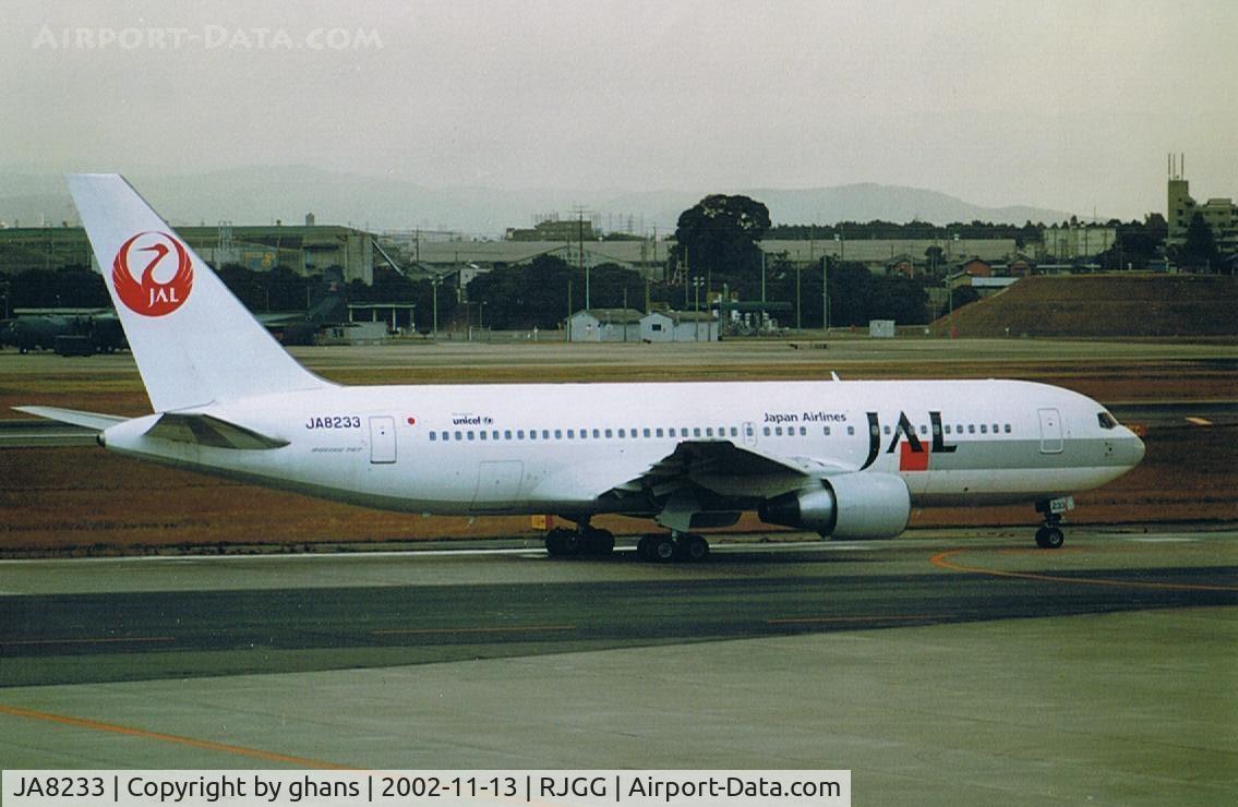 JA8233, Boeing 767-246 C/N 23214, Jal