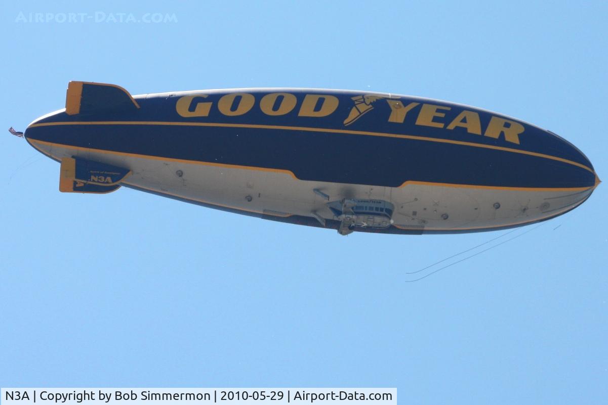 N3A, 1976 Goodyear GZ-20A C/N 4118, Westbound near Mt. Victory, Ohio