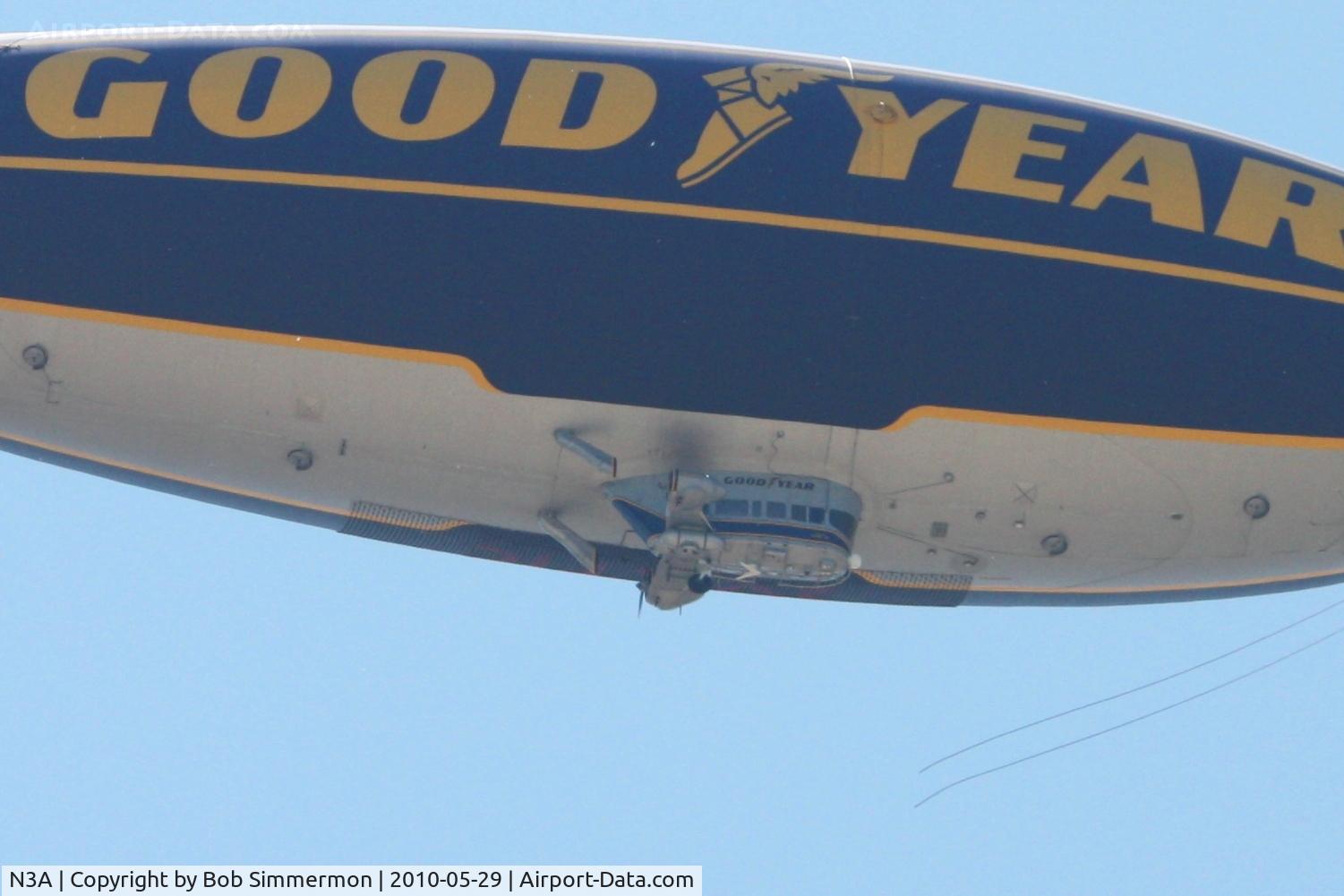 N3A, 1976 Goodyear GZ-20A C/N 4118, Westbound near Mt. Victory, Ohio