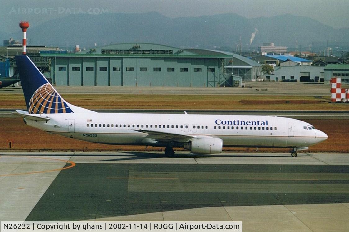 N26232, 1999 Boeing 737-824 C/N 28942, Flying for Continental Micronesia