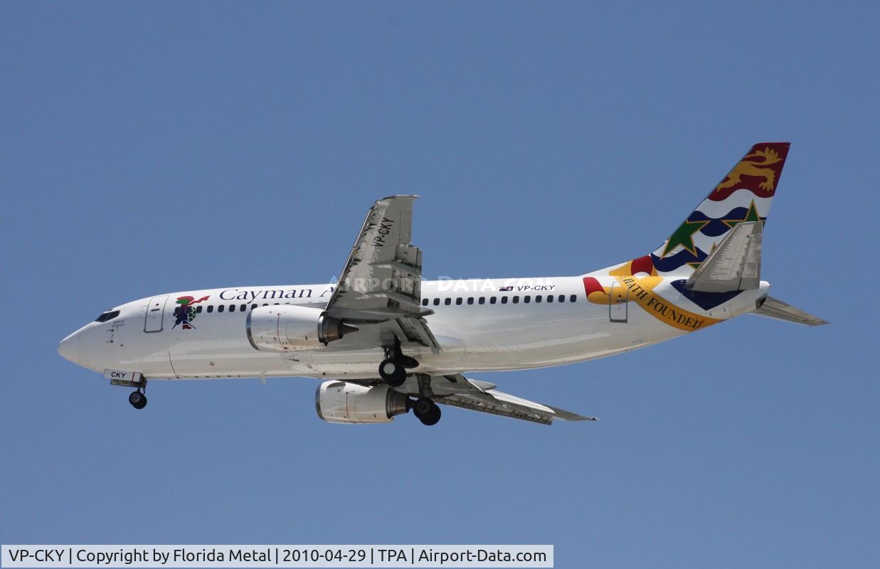 VP-CKY, 1992 Boeing 737-3Q8 C/N 26282, Caymen Airways 737-300