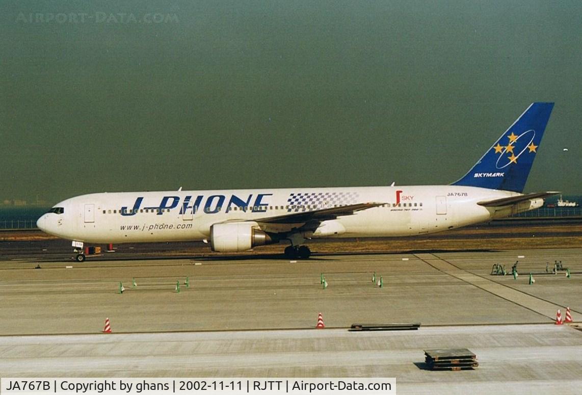 JA767B, 1998 Boeing 767-3Q8 C/N 27617, J-Phone