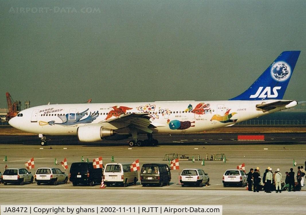 JA8472, 1981 Airbus A300B2K-3C C/N 163, Special colors
