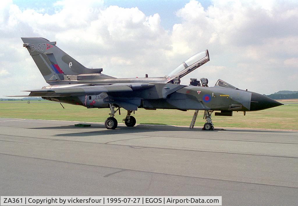 ZA361, 1981 Panavia Tornado GR.1 C/N 042/BS011/3022, Royal Air Force Tornado GR1 (BS011). Operated by TTTE, coded 'B-57'.