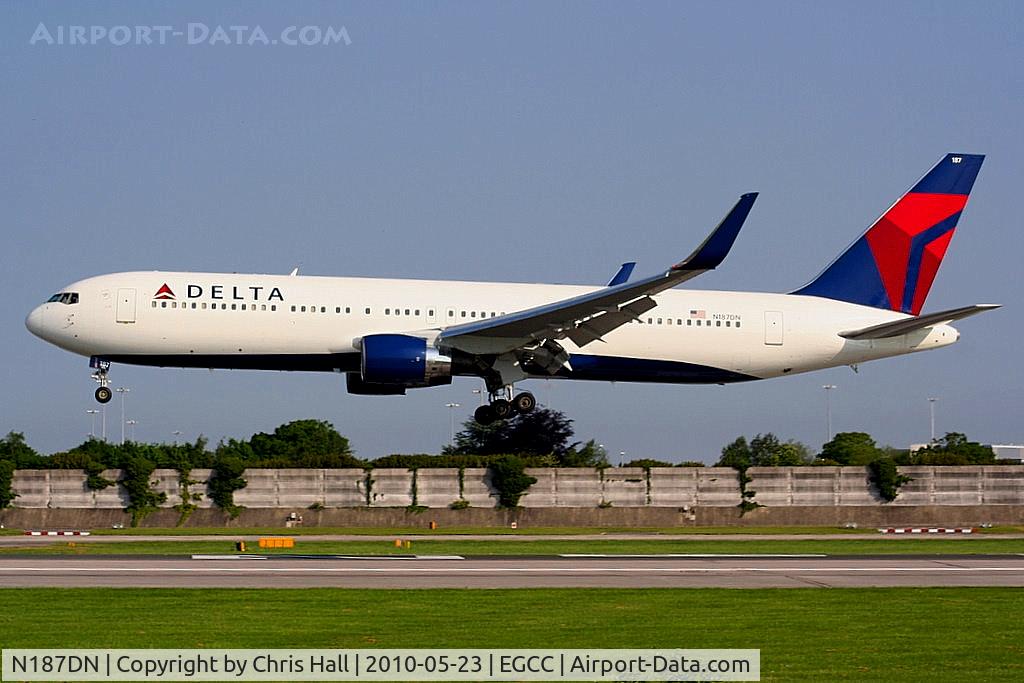 N187DN, 1996 Boeing 767-332/ER C/N 27582, Delta Airlines