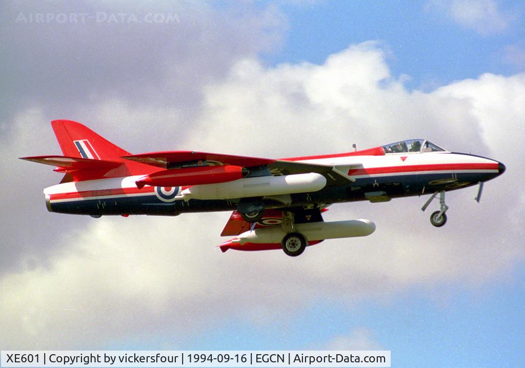 XE601, 1956 Hawker Hunter FGA.9 C/N 41H/679959, Operated by the A&AEE.