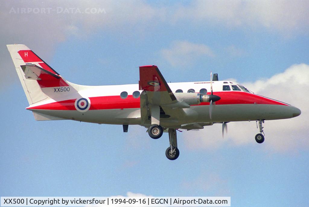 XX500, 1976 Scottish Aviation HP-137 Jetstream T.1 C/N 426, Royal Air Force. Operated by 6 FTS, coded 'H'.