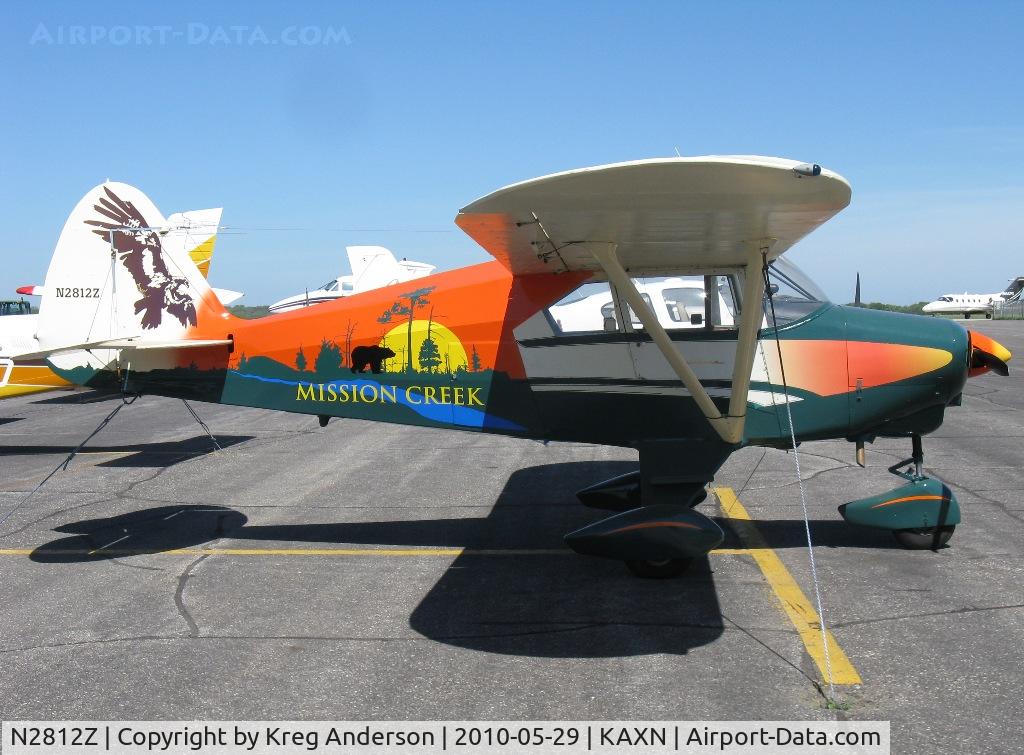 N2812Z, 1959 Piper PA-22-150 C/N 22-6805, First sighting this spring with a fresh, festive paint job.