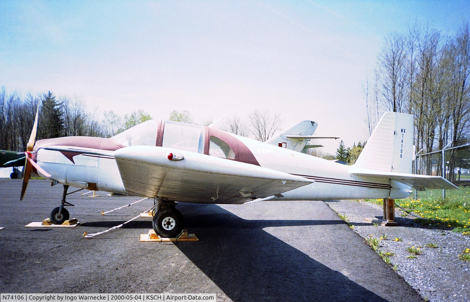 N74106, 1947 Strat M-21 C/N 101, Strat M-21 at the Empire State Aerosciences Museum, Schenectady NY