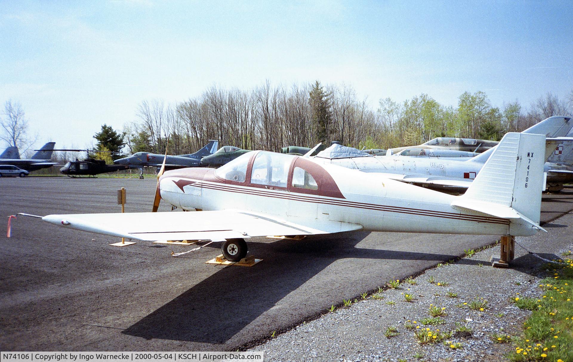 N74106, 1947 Strat M-21 C/N 101, Strat M-21 at the Empire State Aerosciences Museum, Schenectady NY