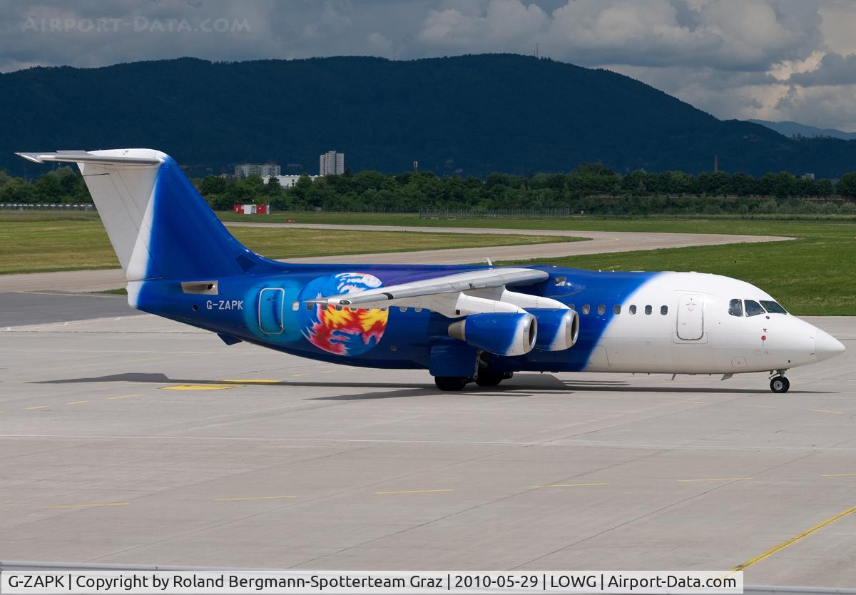G-ZAPK, 1989 British Aerospace BAe.146-200QC Quick Change C/N E2148, BAE.146-200