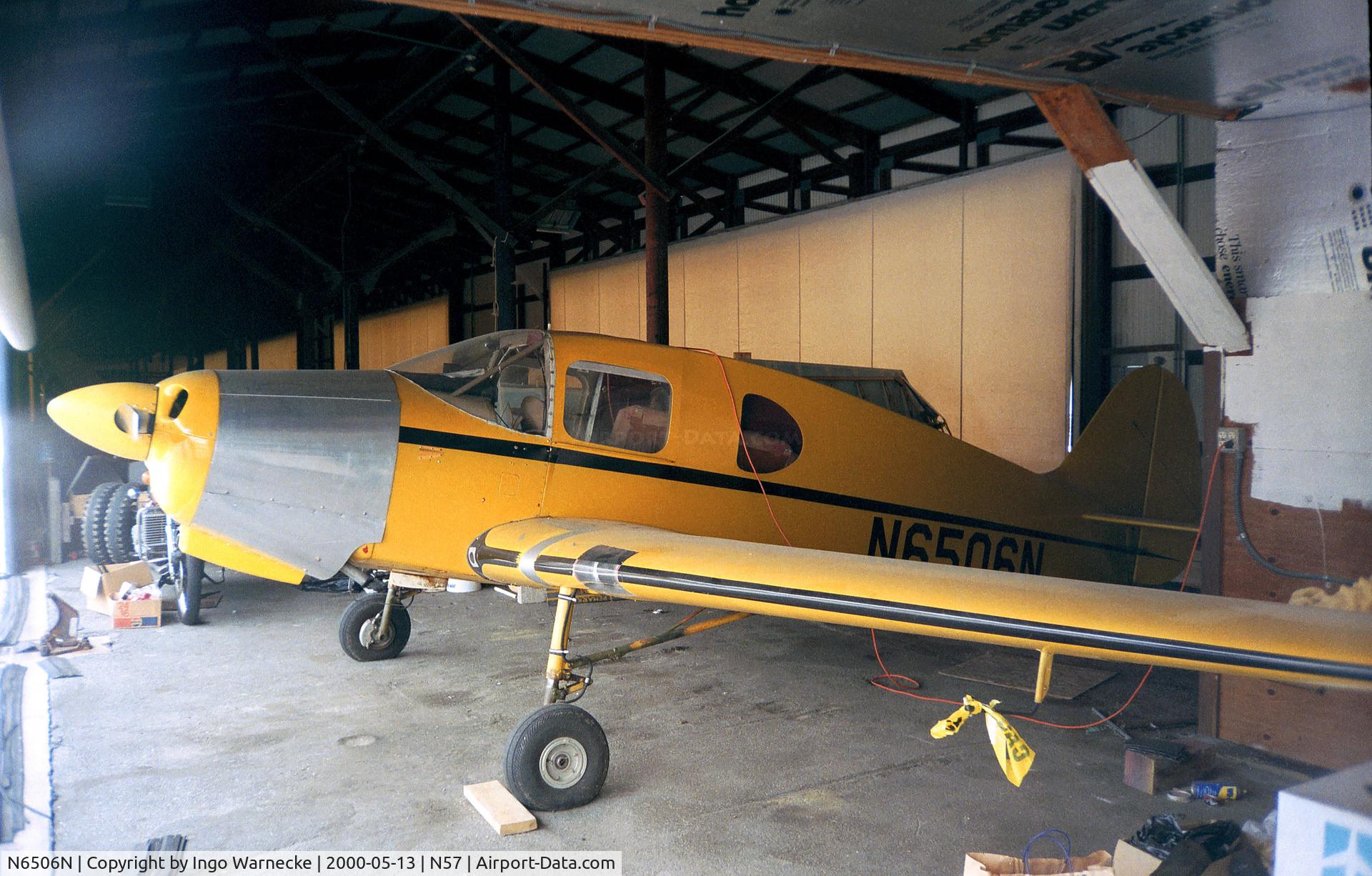 N6506N, 1949 Bellanca 14-13-3 Cruisair Senior C/N 1624, Bellanca 14-13-3 at New Garden Airport, Toughkenamon PA