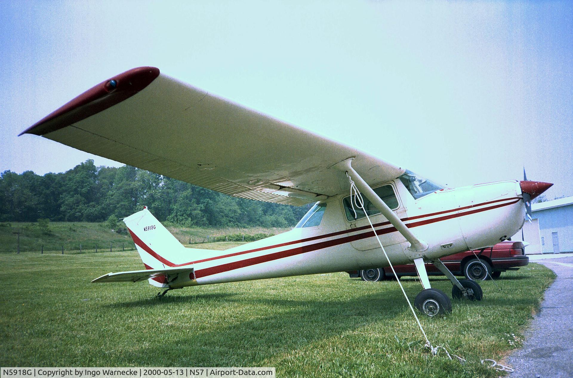 N5918G, 1969 Cessna 150K C/N 15071418, Cessna 150K at New Garden Airport, Toughkenamon PA