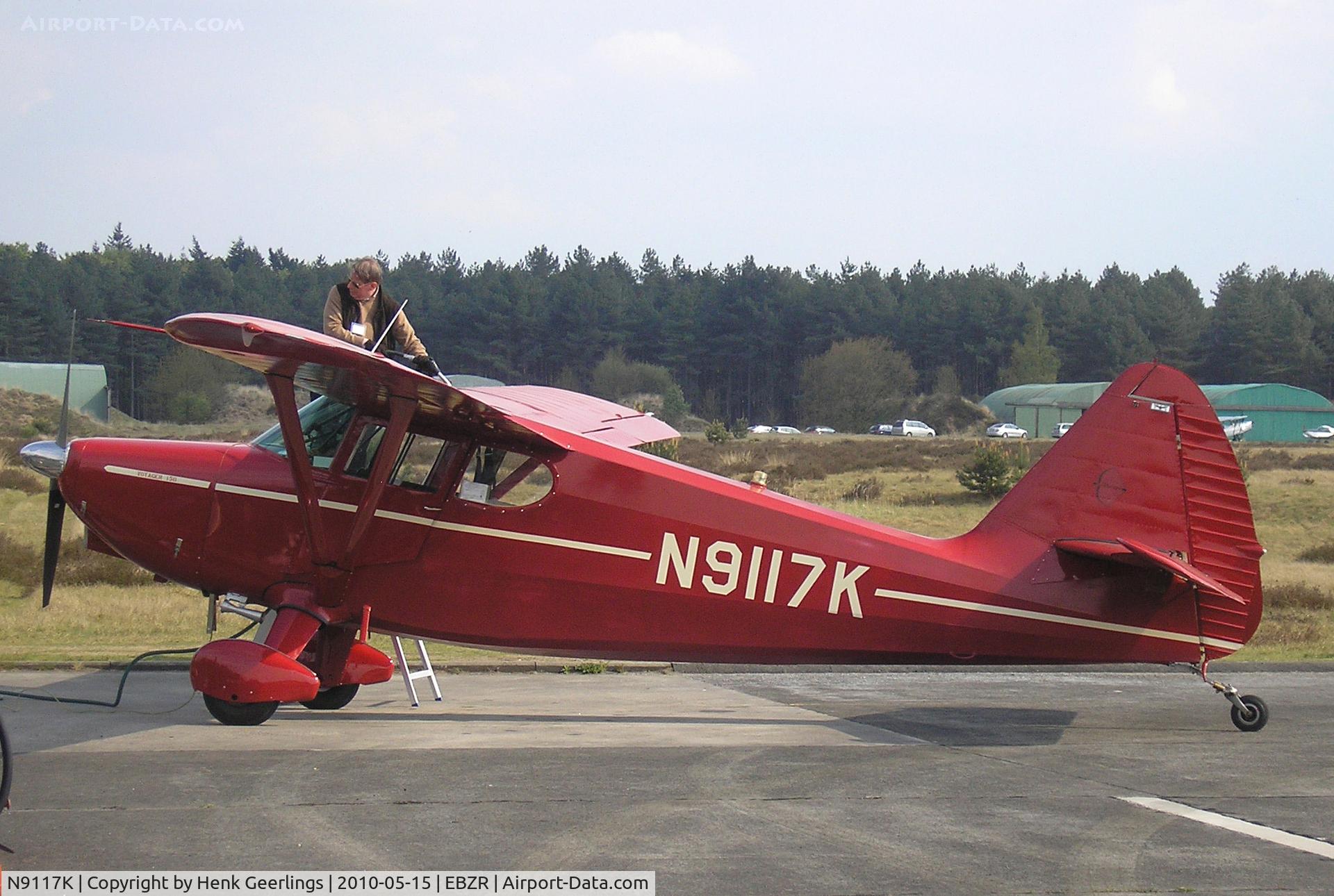 N9117K, 1947 Universal Stinson 108-1 C/N 108-2117, Chipmunk & Cirrus Meet , May 2010