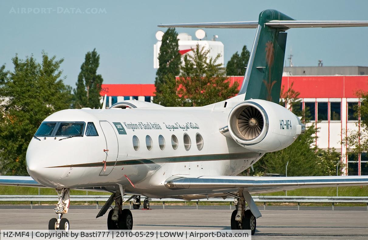 HZ-MF4, Gulfstream Aerospace 300 C/N 1525, Kingdom of Saudi Arabia/Ministry of Finance at VIE