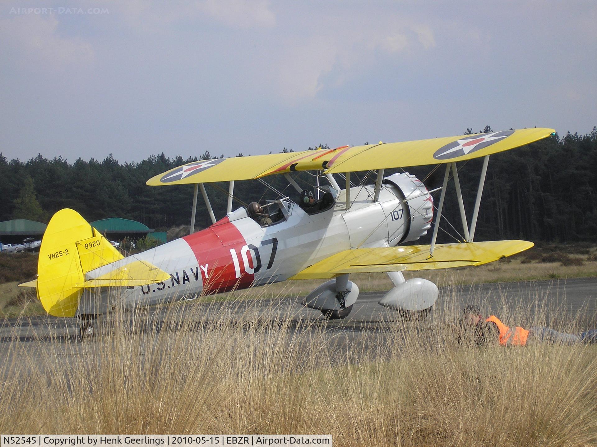 N52545, Boeing A75N1(PT17) C/N 75-2479, Chipmunk & Cirrus Meet , May 2010