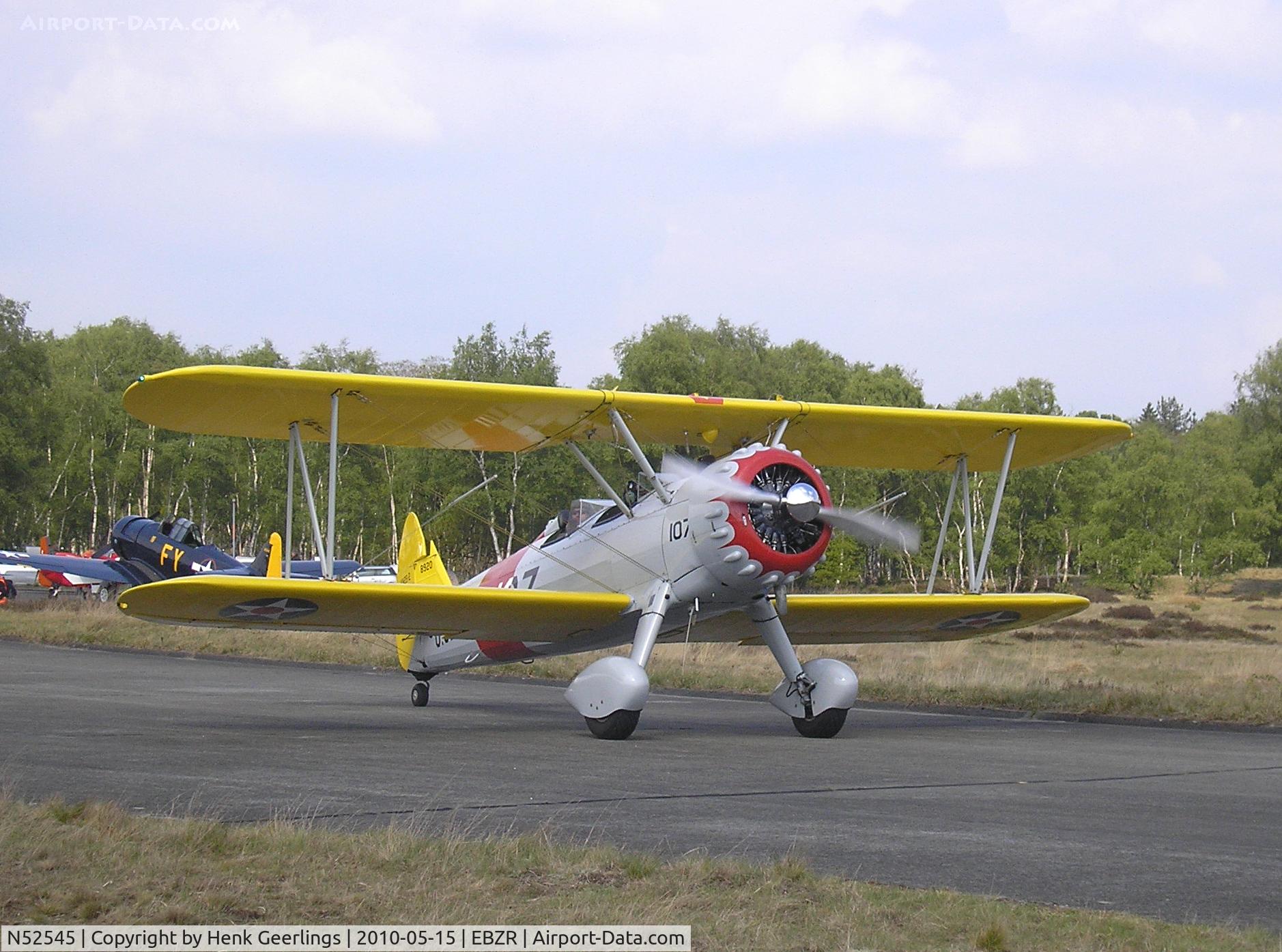N52545, Boeing A75N1(PT17) C/N 75-2479, Chipmunk & Cirrus Meet , May 2010