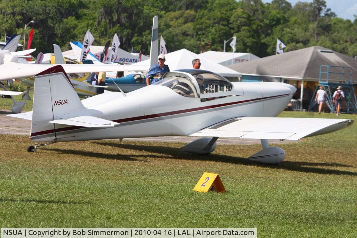 N5UA, 2001 Vans RV-6 C/N 25103, Sun N Fun 2010