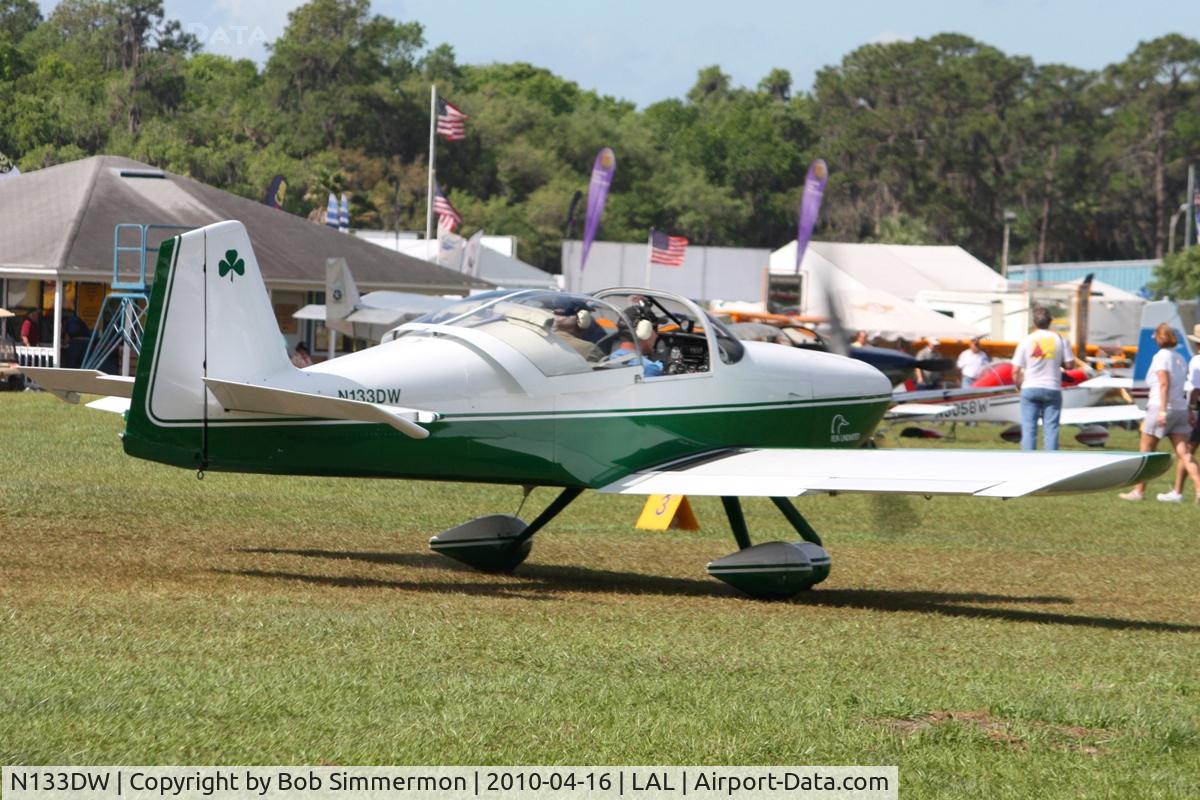 N133DW, 1997 Vans RV-6A C/N 22012, Sun N Fun 2010