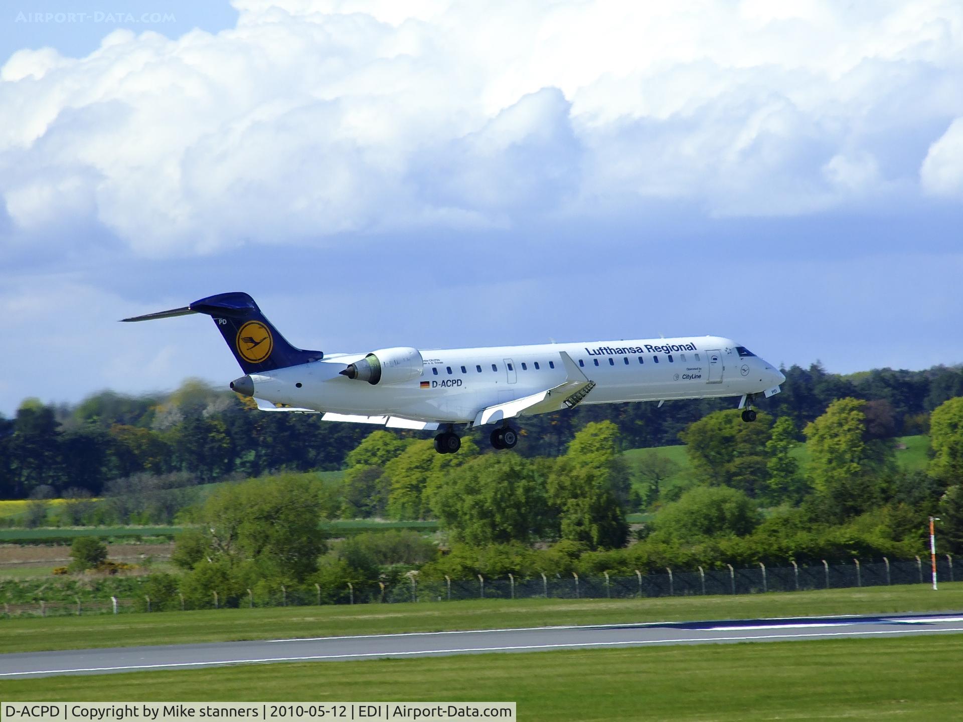 D-ACPD, 2001 Canadair CRJ-701ER (CL-600-2C10) Regional Jet C/N 10015, 