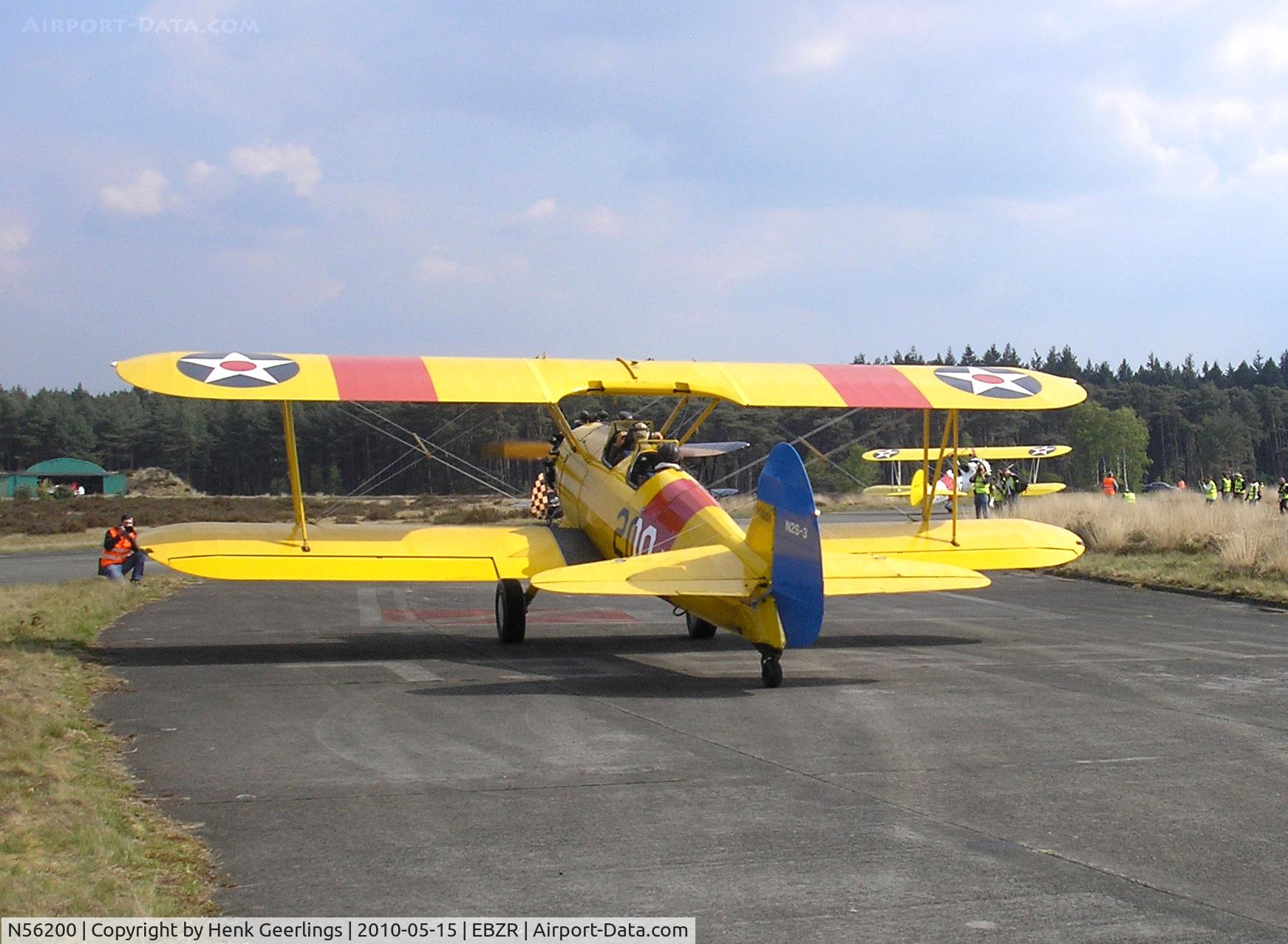 N56200, 1943 Boeing B75N1 C/N 75-7813, Chipmunk & Cirrus Meet , May 2010