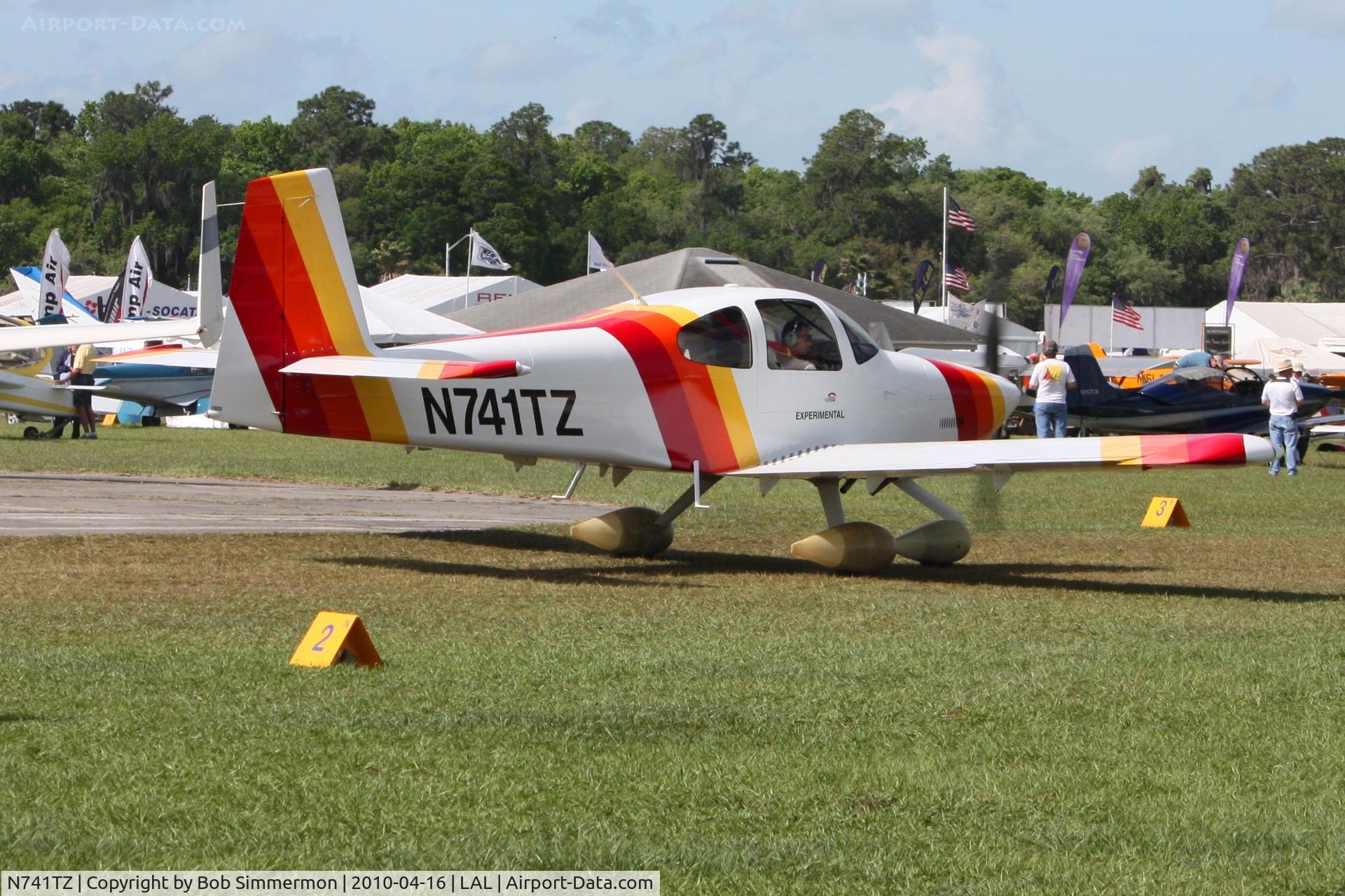 N741TZ, Vans RV-10 C/N 40456, Sun N Fun 2010