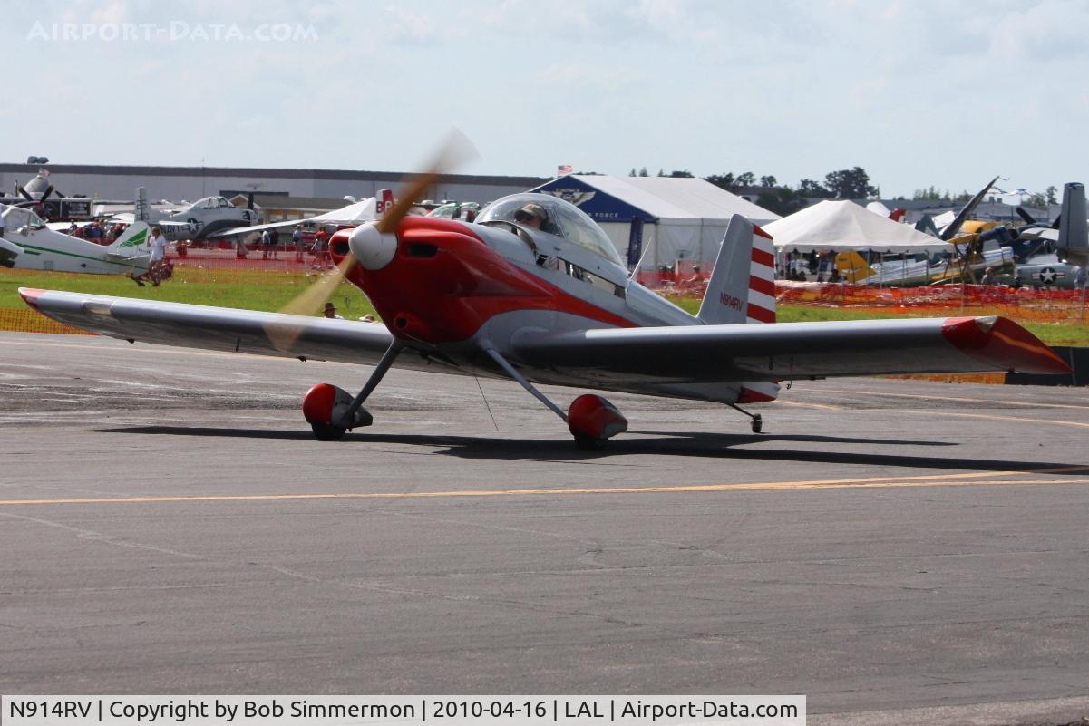 N914RV, 1991 Vans RV-4 C/N 2462, Sun N Fun 2010