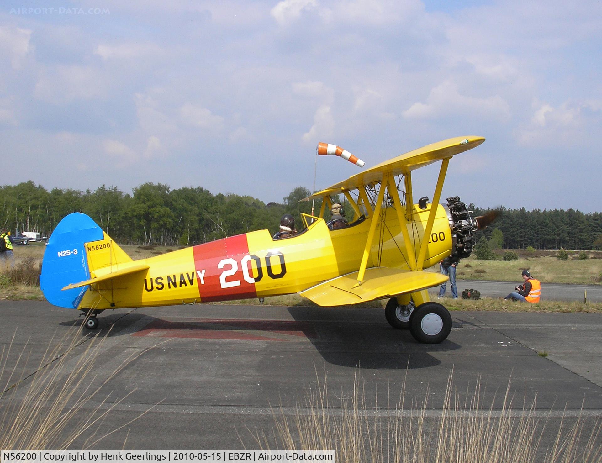 N56200, 1943 Boeing B75N1 C/N 75-7813, Chipmunk & Cirrus Meet , May 2010