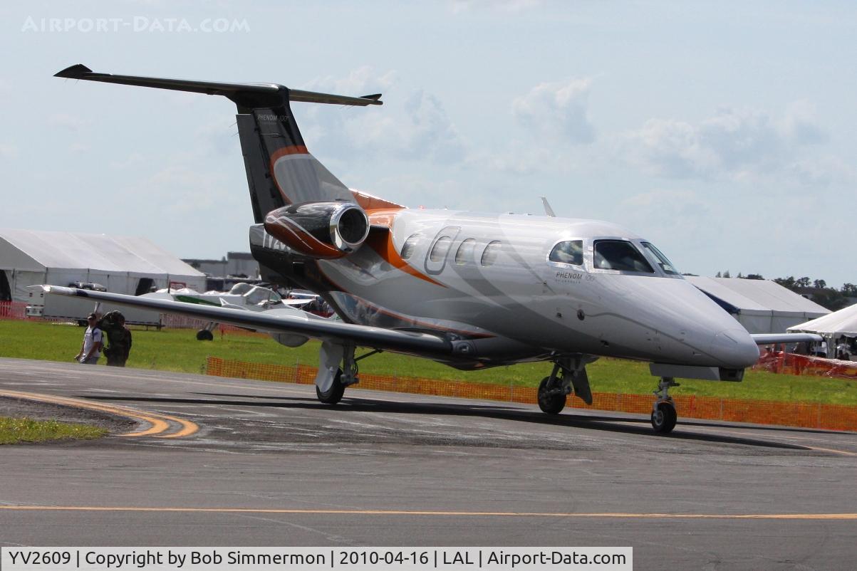 YV2609, 2009 Embraer EMB-500 Phenom 100 C/N 50000080, Sun N Fun 2010