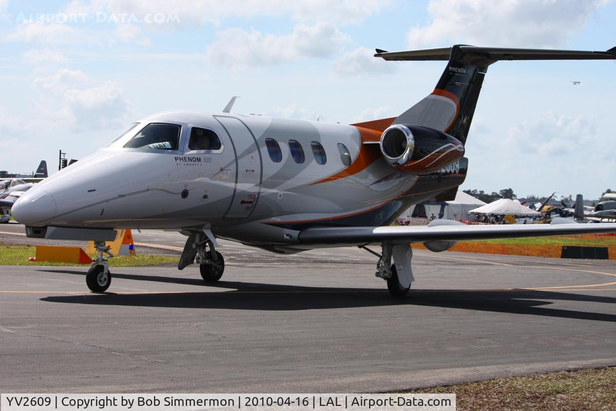 YV2609, 2009 Embraer EMB-500 Phenom 100 C/N 50000080, Sun N Fun 2010