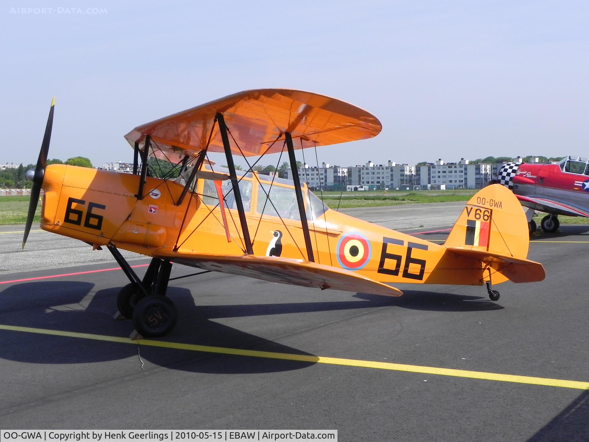 OO-GWA, 1947 Stampe-Vertongen SV-4C C/N 478, Stampe Fly In , May 2010