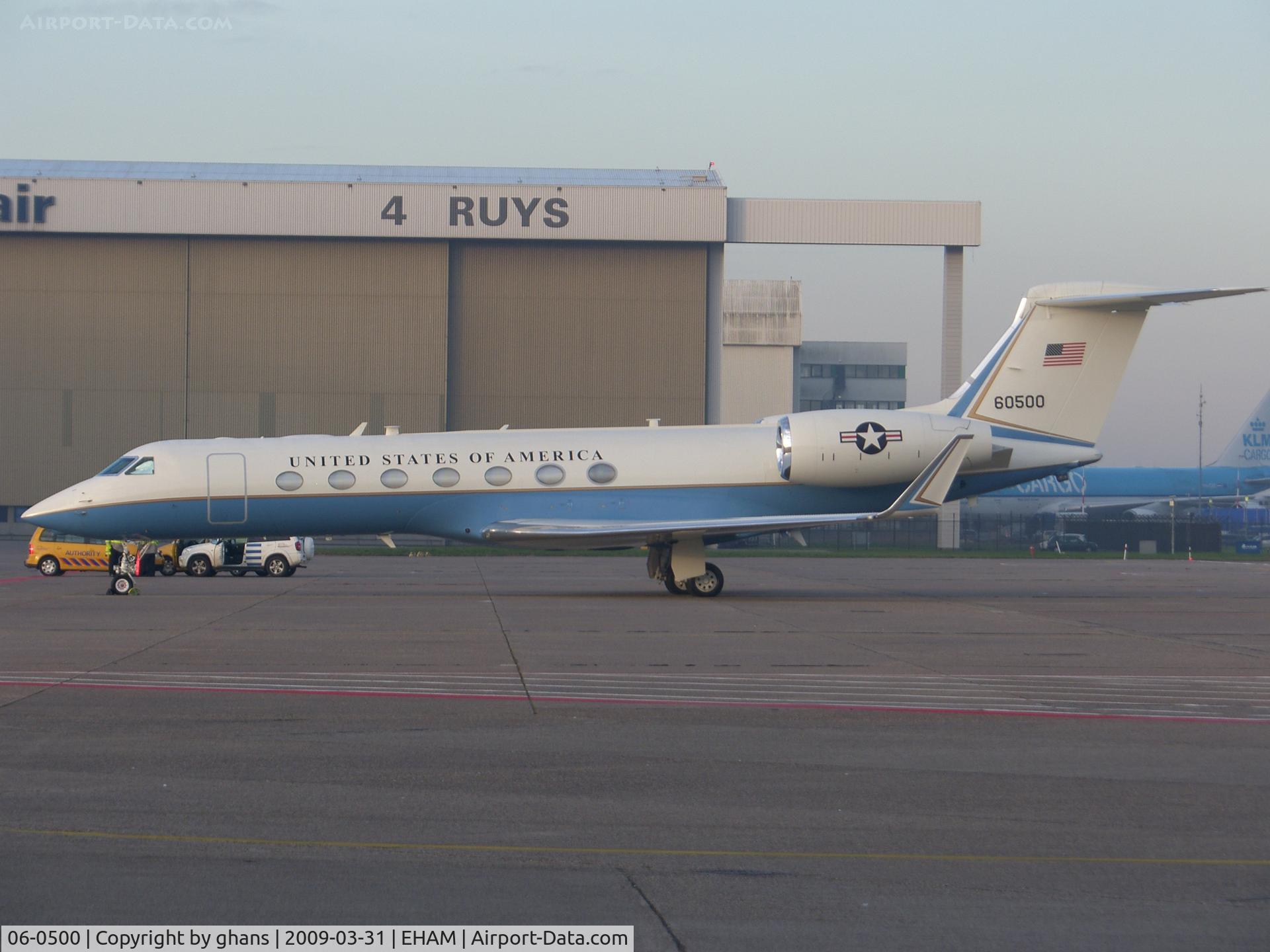 06-0500, 2007 Gulfstream C-37B (GV-SP) C/N 5152, Spl East