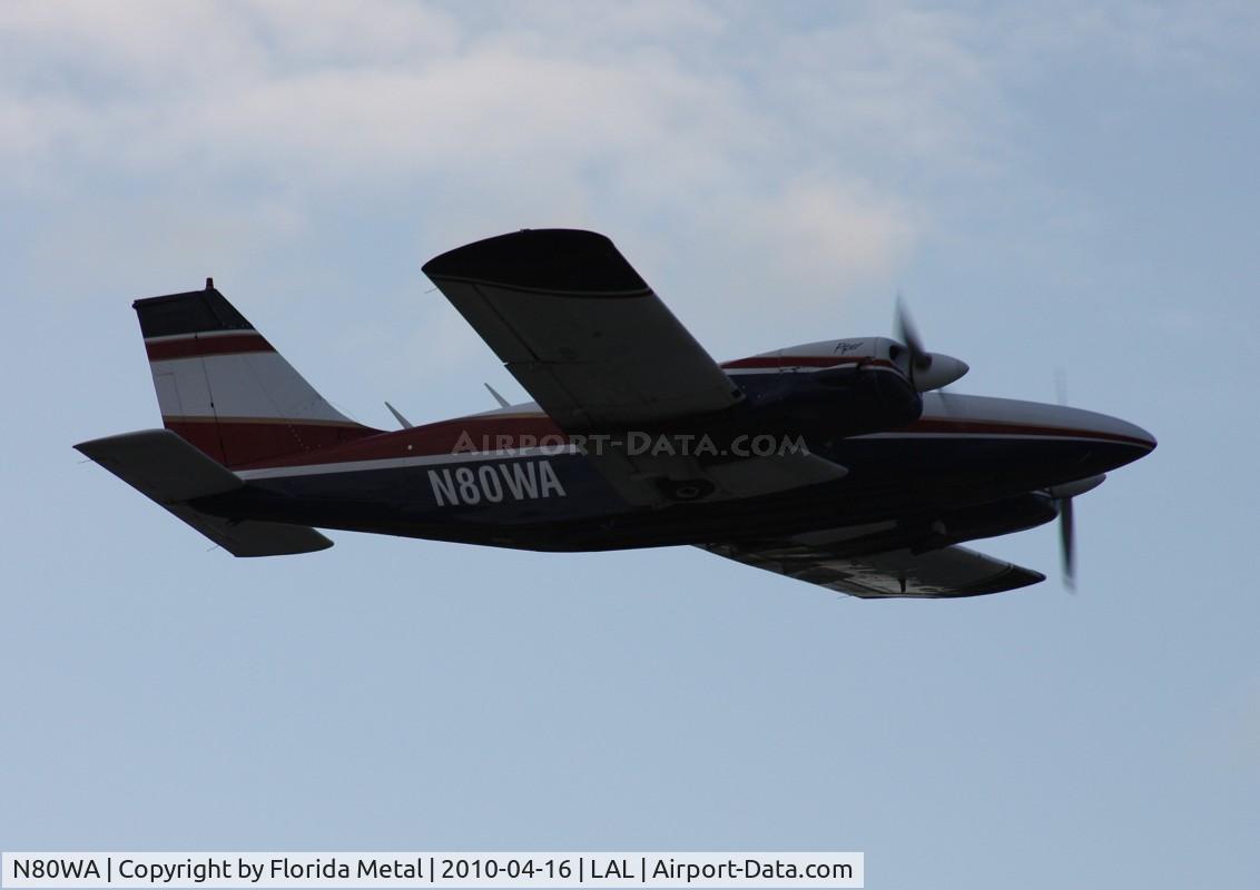 N80WA, 1972 Piper PA-34-200 C/N 34-7250195, PA-34-200