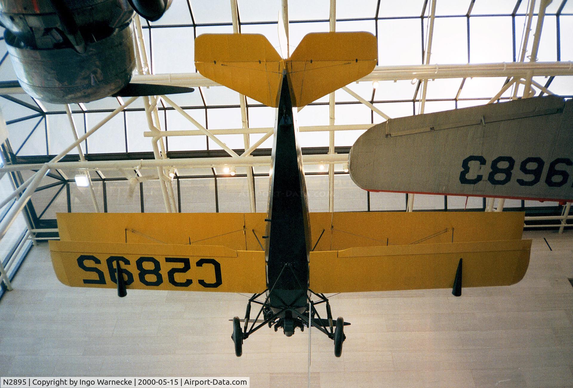 N2895, 1927 Pitcairn PA-5 Mailwing C/N 1, Pitcairn PA-5 Mailwing at the NASM, Washington DC