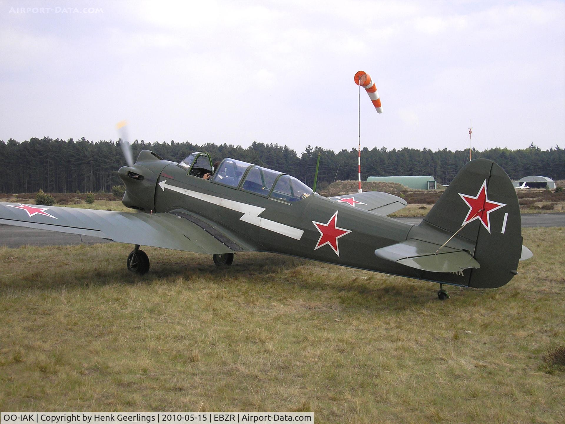 OO-IAK, 1956 Yakovlev Yak-18 C/N 1332019, Chipmunk & Cirrus Meet , May 2010