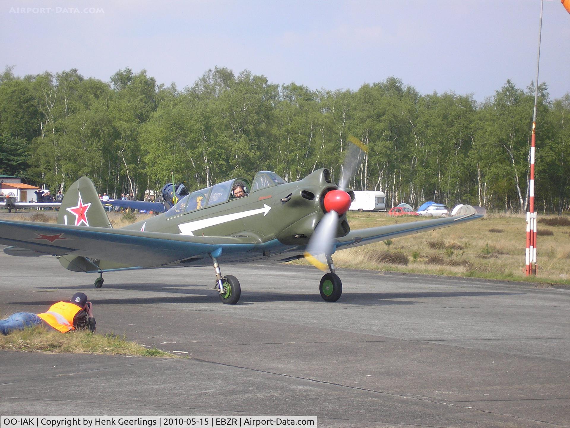 OO-IAK, 1956 Yakovlev Yak-18 C/N 1332019, Chipmunk & Cirrus Meet , May 2010
