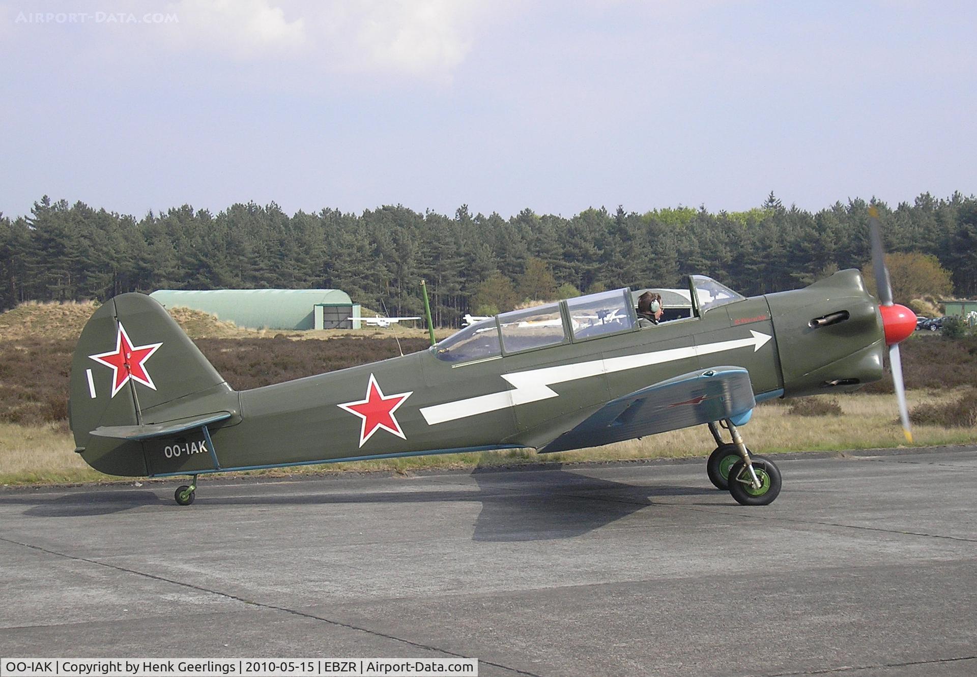 OO-IAK, 1956 Yakovlev Yak-18 C/N 1332019, Chipmunk & Cirrus Meet , May 2010