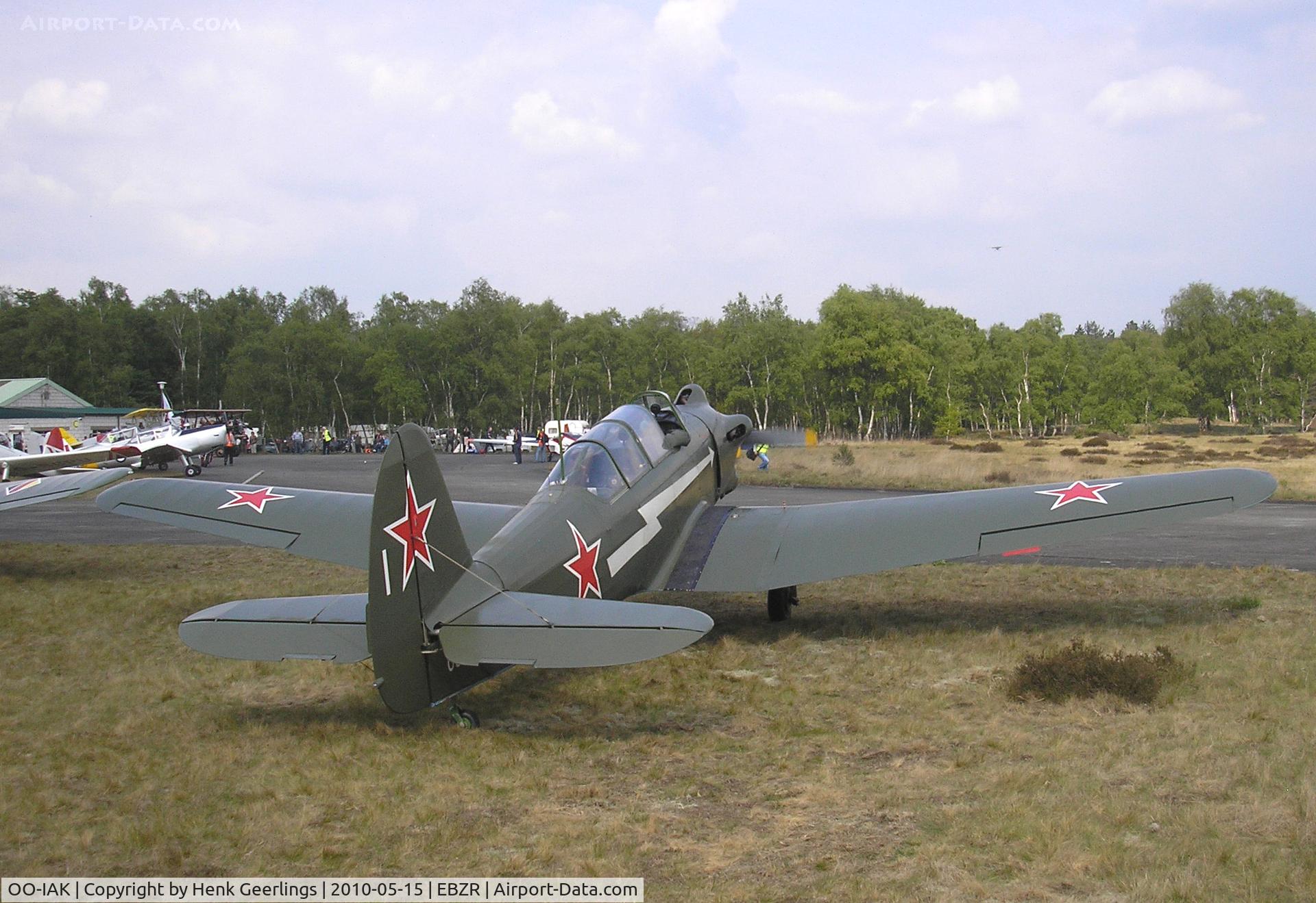 OO-IAK, 1956 Yakovlev Yak-18 C/N 1332019, Chipmunk & Cirrus Meet , May 2010