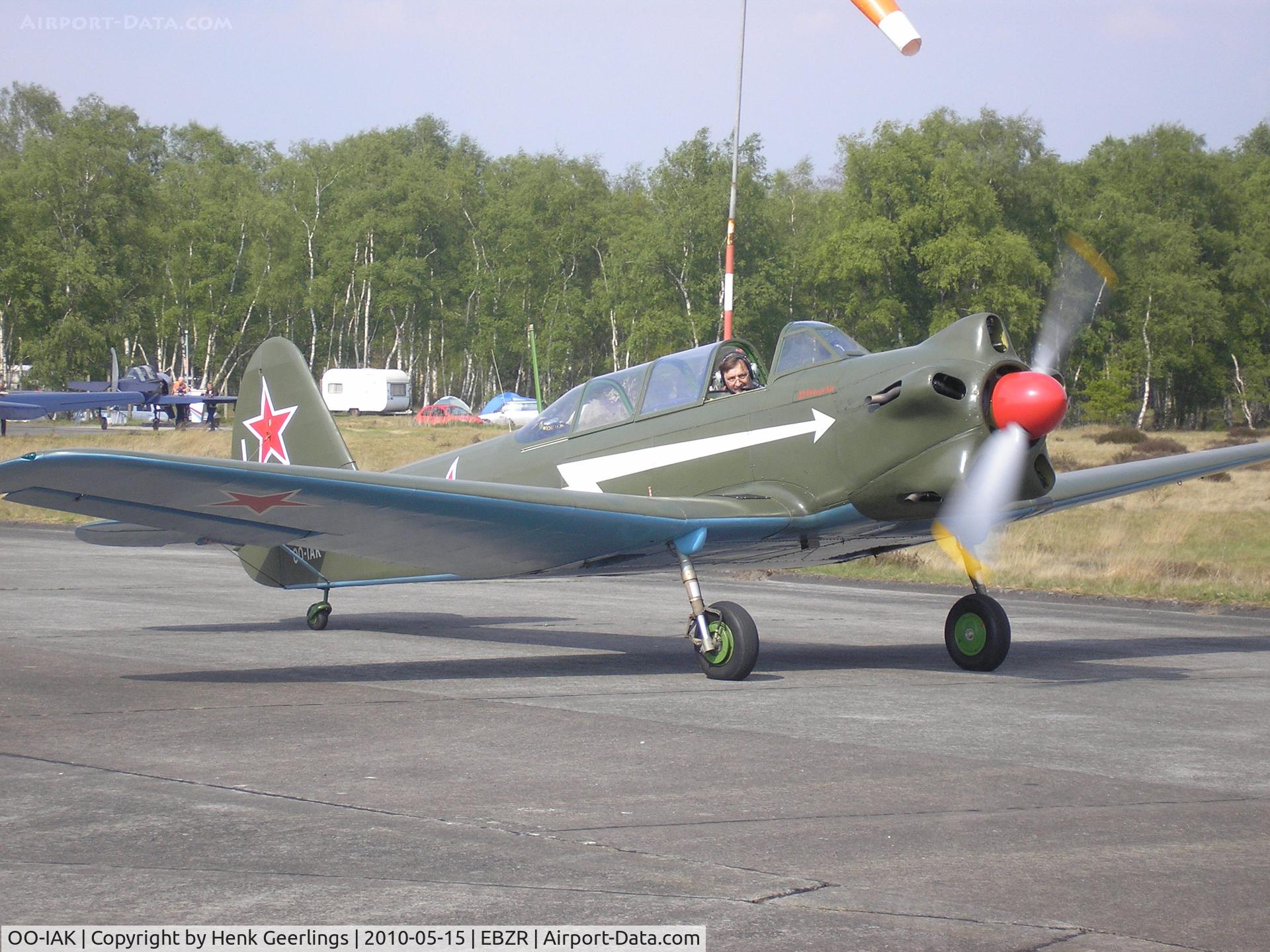 OO-IAK, 1956 Yakovlev Yak-18 C/N 1332019, Chipmunk & Cirrus Meet , May 2010
