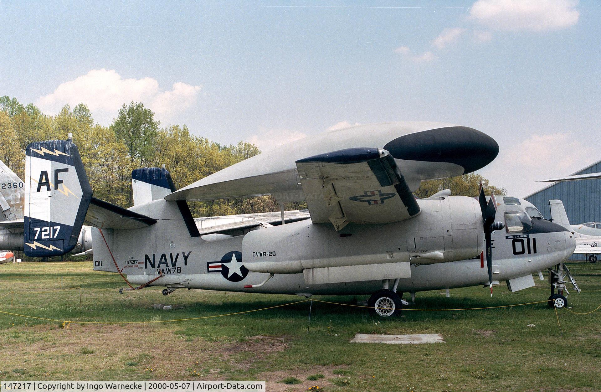 147217, 1957 Grumman E-1B Tracer (G-117) C/N 16, Grumman E-1B Tracer at the New England Air Museum, Windsor Locks CT