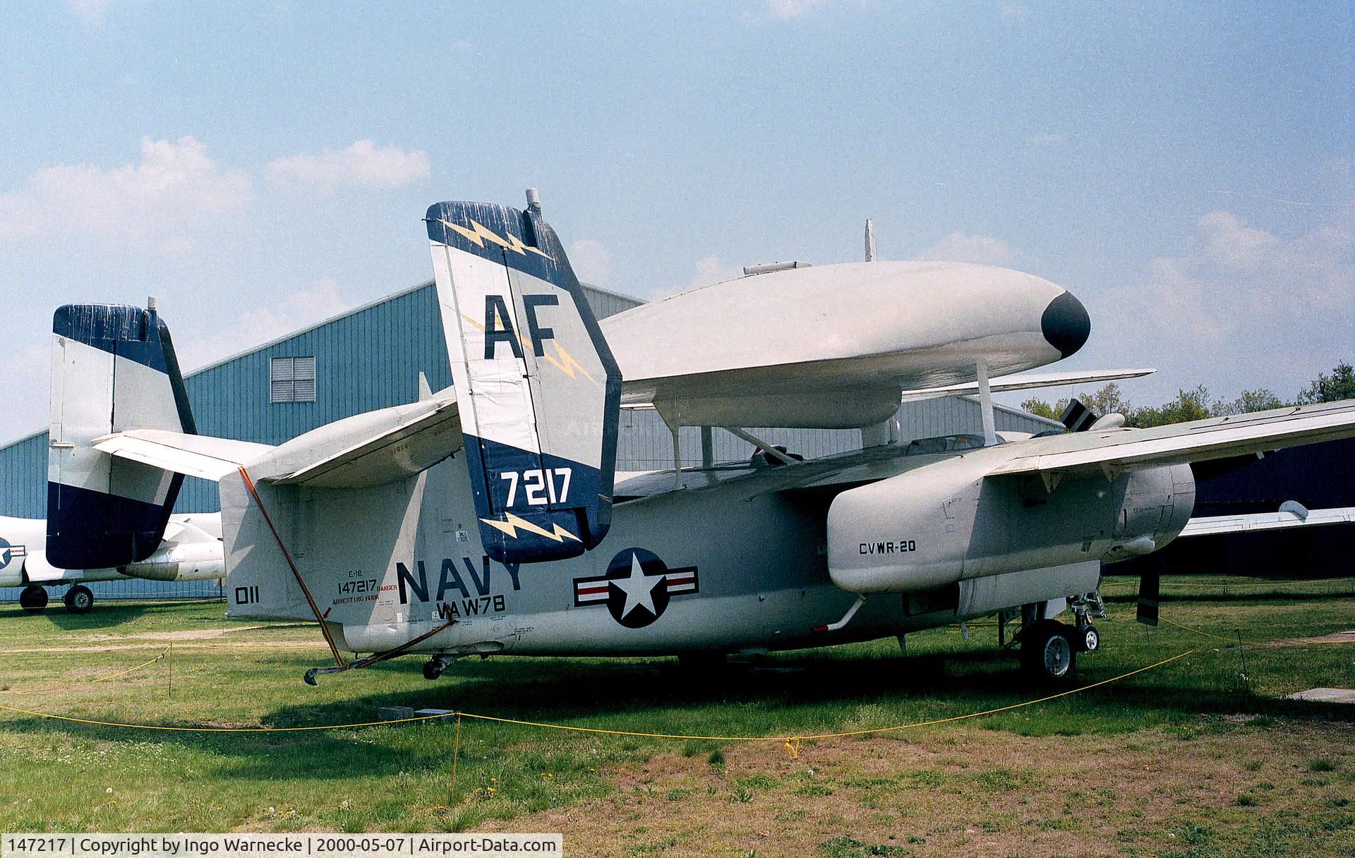 147217, 1957 Grumman E-1B Tracer (G-117) C/N 16, Grumman E-1B Tracer at the New England Air Museum, Windsor Locks CT