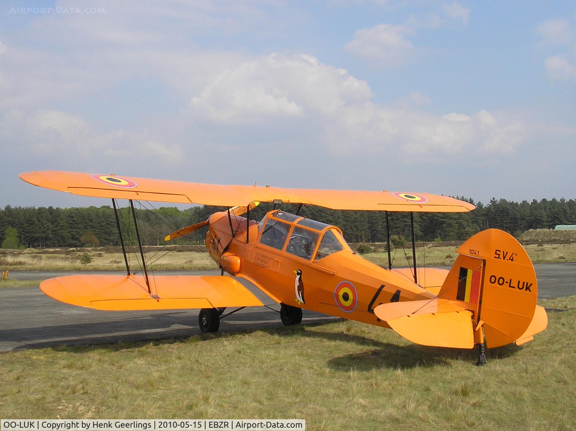 OO-LUK, Stampe-Vertongen SV-4B C/N 1183, Chipmunk & Cirrus Meet , May 2010