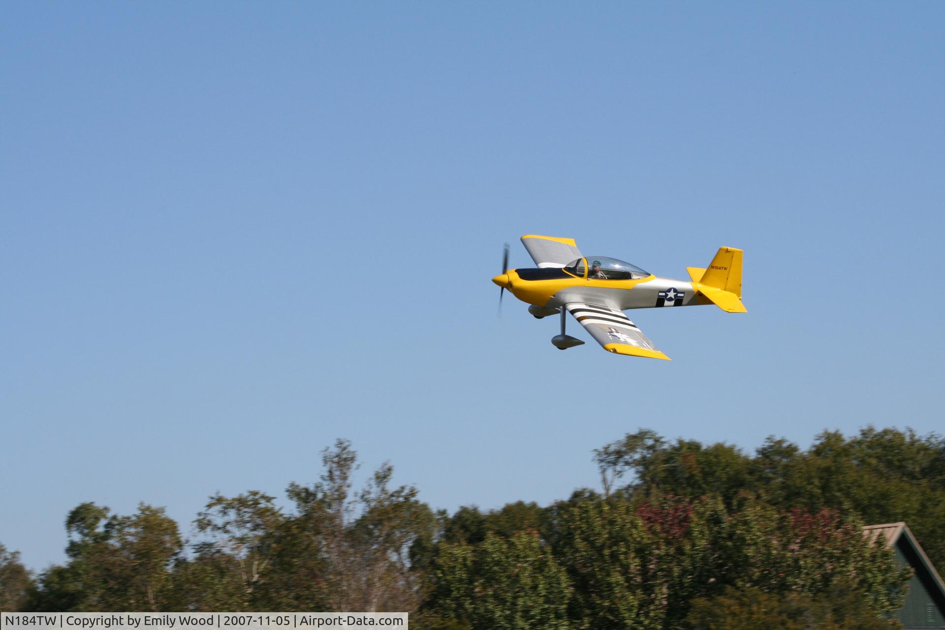N184TW, 2007 Vans RV-8 C/N 81997, Low Pass 36
