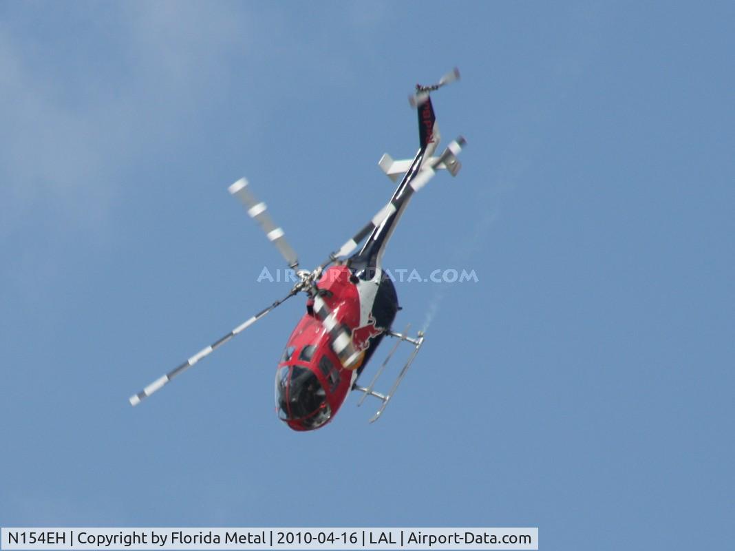 N154EH, 1985 MBB Bo-105CBS-4 C/N S-704, Red Bull MBB 105