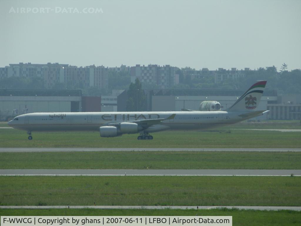 F-WWCG, 2007 Airbus A340-642X C/N 829, c/n 829