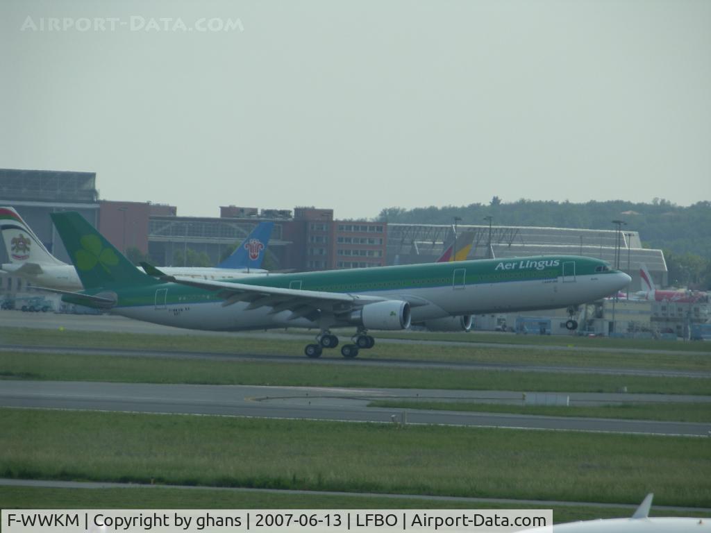 F-WWKM, 2007 Airbus A330-302 C/N 847, Touchdown