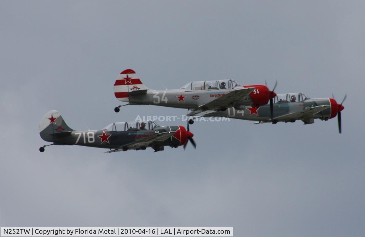 N252TW, 2002 Yakovlev (Aerostar) Yak-52TW C/N 0212301, Yak -52