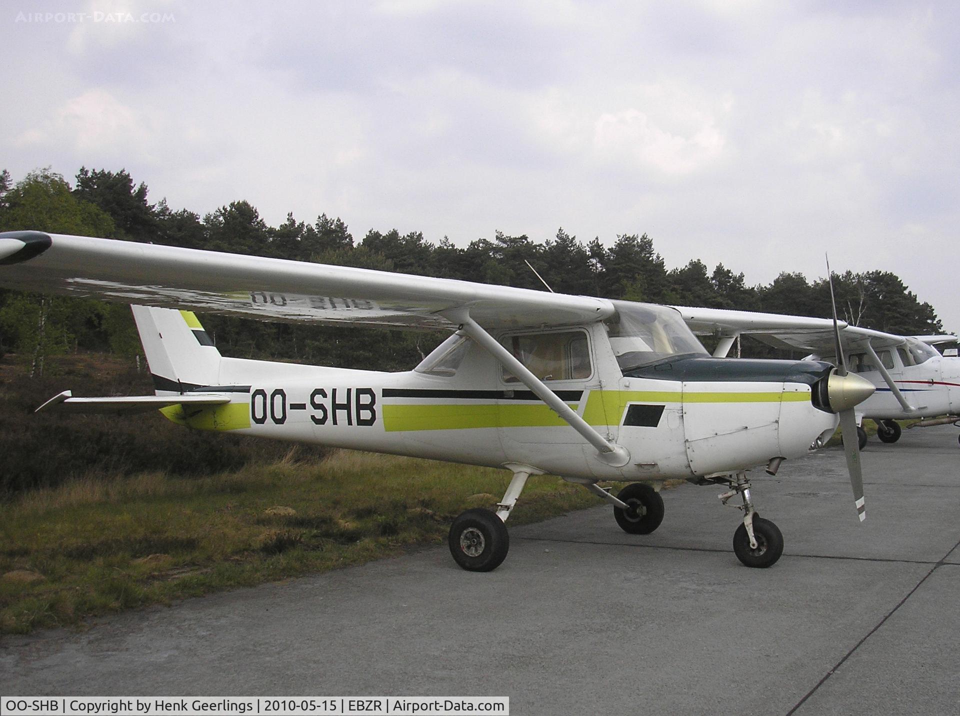 OO-SHB, 1979 Reims Cessna F152 II C/N 1570, Chipmunk & Cirrus Meet , May 2010