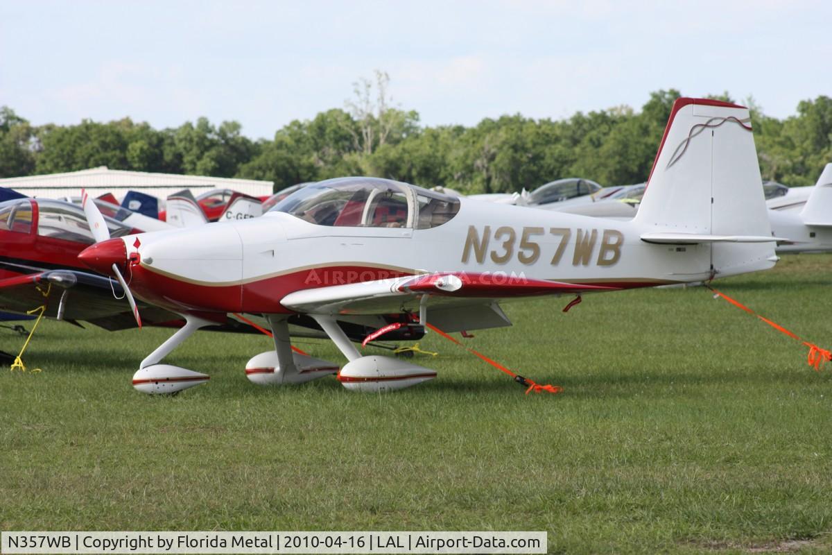 N357WB, 2008 Vans RV-7A C/N 71589, RV-7A