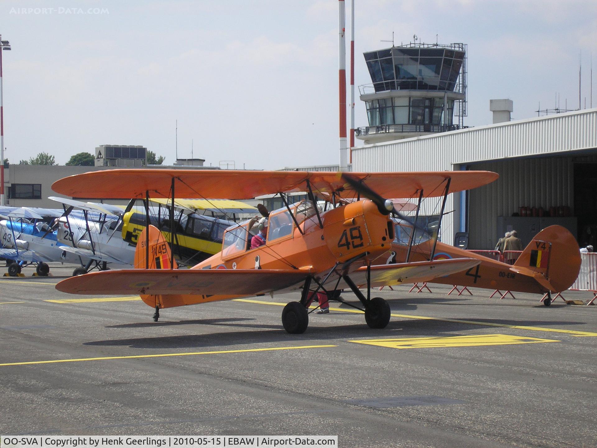OO-SVA, 1953 Stampe-Vertongen SV-4B C/N 1191, Stampe Fly In , May 2010